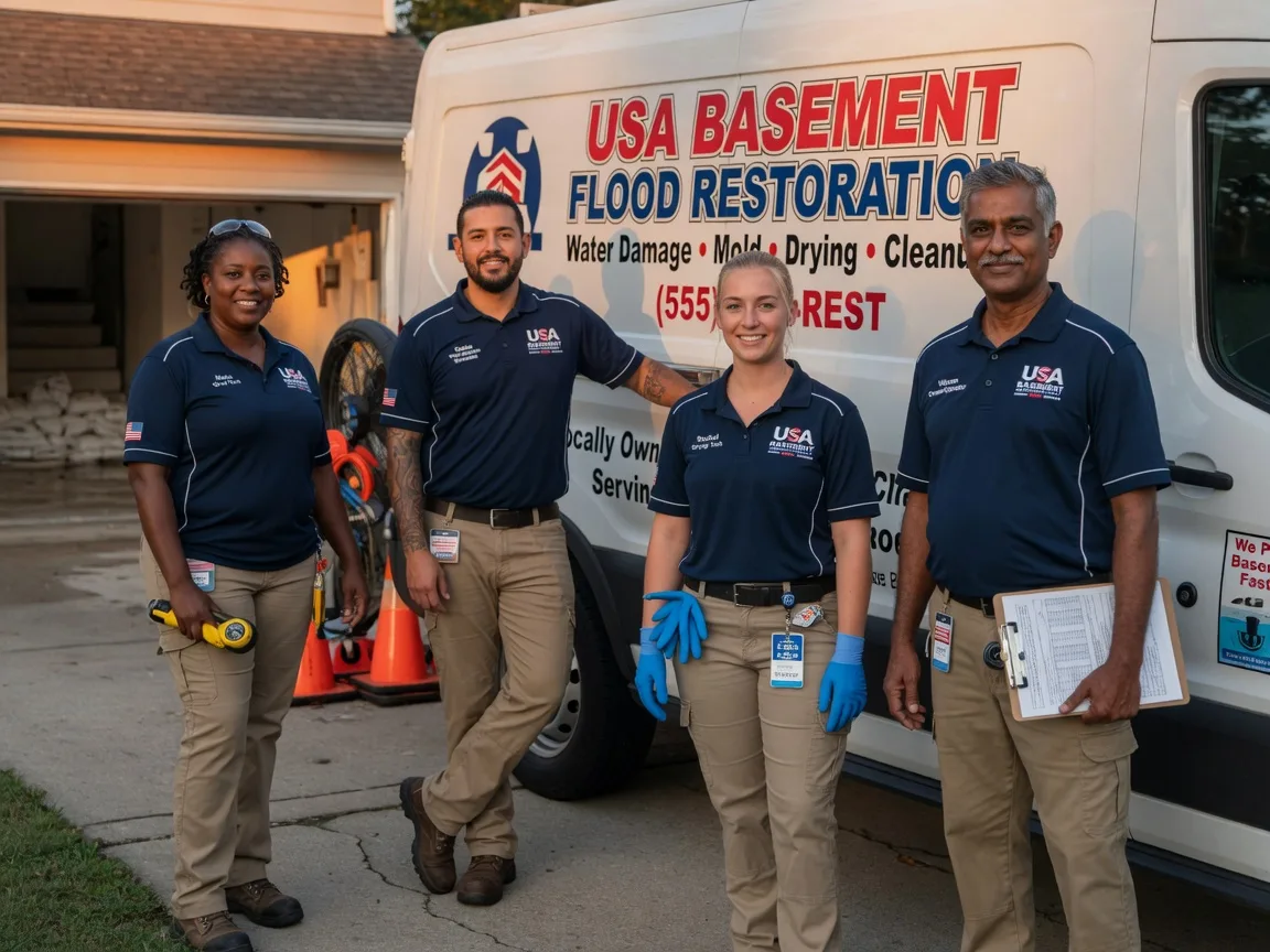 Basement Flood Cleanup company in Berger, MO