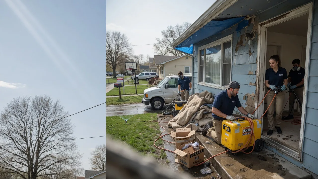 Basement Flood Cleanup in Berger, MO near me